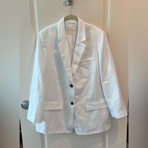 Everlane Women's White Blazer